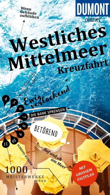 DUMONT direkt Reiseführer E-Book Mittelmeerkreuzfahrt Westlicher Teil - Lilly Nielitz-Hart, Simon Hart