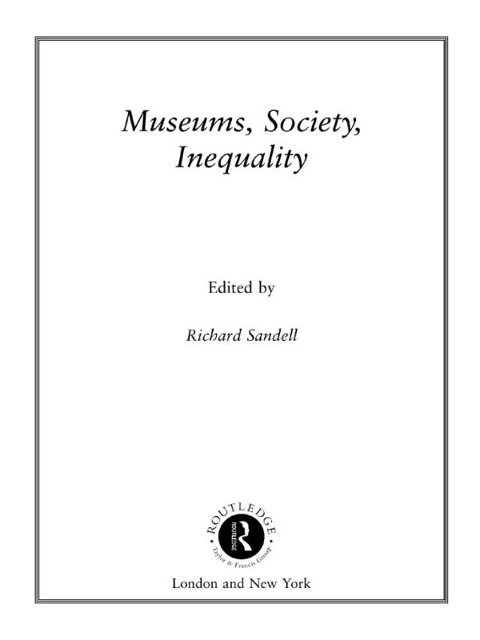 Museums, Society, Inequality - 