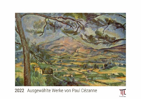 Ausgewählte Werke von Paul Cézanne 2022 - White Edition - Timokrates Kalender, Wandkalender, Bildkalender - DIN A3 (42 x 30 cm) - 