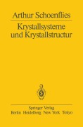 Cover-Bild zum Titel 'Krystallsysteme und Krystallstructur' von 'A. Schoenflies'