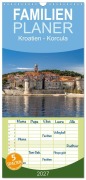 Cover-Bild zum Titel 'Familienplaner 2027 - Kroatien - Korcula mit 5 Spalten (Wandkalender, 21 x 45 cm) CALVENDO' von 'Peter Schickert'