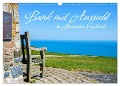 Bank mit Aussicht im Südwesten Englands (Wandkalender 2024 DIN A3 quer), CALVENDO Monatskalender - Silvia Drafz
