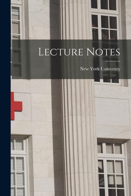 Lecture Notes - 