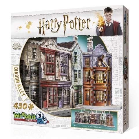 Winkelgasse/Diagon Alley - Harry Potter/ 3D-Puzzle 450 Teile - 