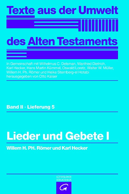 Lieder und Gebete I - Willem H. Ph. Römer, Karl Hecker