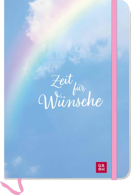 Notizbuch Zeit für Wünsche Regenbogen - 