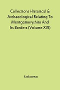 Collections Historical & Archaeological Relating To Montgomeryshire And Its Borders (Volume Xvi) - Unknown