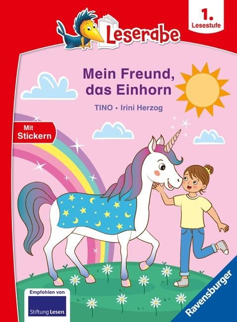 Mein Freund, das Einhorn - Leserabe ab 1. Klasse - Erstlesebuch für Kinder ab 6 Jahren - Tino