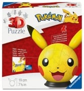 Cover-Bild zum Titel 'Puzzle-Ball Pokémon Pikachu mit ansteckbaren Ohren' von ''