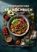 Cover-Bild zum Titel 'Vegetarisches XXL Kochbuch: 140 schnelle Rezepte' von 'Leo Bergmann'