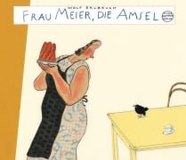 Cover-Bild zum Titel 'Frau Meier, die Amsel' von 'Wolf Erlbruch'
