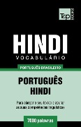 Vocabulário Português Brasileiro-Hindi - 7000 palavras - Andrey Taranov