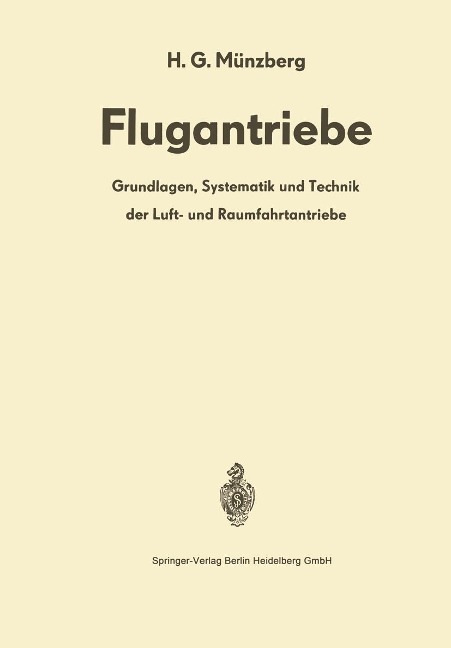 Flugantriebe - H. G. Münzberg