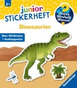 Cover-Bild zum Titel 'Wieso? Weshalb? Warum? junior Stickerheft - Dinosaurier' von ''