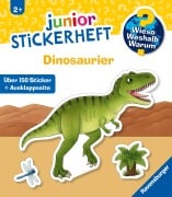 Cover-Bild zum Titel 'Wieso? Weshalb? Warum? junior Stickerheft - Dinosaurier' von ''
