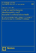 Cover-Bild zum Titel 'Funktion und Stellung des Abschlussprüfers nach deutschem und englischem Recht' von 'Christian J. Schneiders'