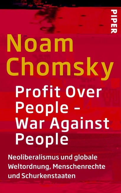 Profit Over People - War Against People - Noam Chomsky
