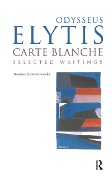 Cover-Bild zum Titel 'Carte Blanche' von 'Odysseas Elytes, David Connolly'
