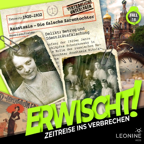 Folge 18: Anastasia - Die falsche Zarentochter - Wolfgang Adenberg