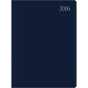 Cover-Bild zum Titel 'Taschenkalender blau 2026 - Bürokalender 10,2x14,2 - 1 Tag auf 1 Seite - flexibler Kunststoffeinband - Stundeneinteilung 7 - 19 Uhr - 610-1015' von ''
