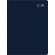 Cover-Bild zum Titel 'Taschenkalender blau 2026 - Bürokalender 10,2x14,2 - 1 Tag auf 1 Seite - flexibler Kunststoffeinband - Stundeneinteilung 7 - 19 Uhr - 610-1015' von ''