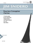 Cover-Bild zum Titel 'Easy Jazz Conception Clarinet' von 'Jim Snidero'