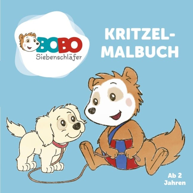 Bobo Siebenschläfer Kritzelmalbuch - ab 2 Jahren - Jep Animation