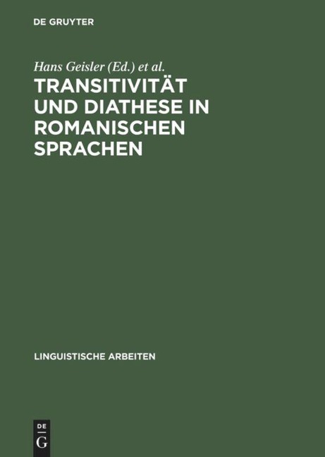 Transitivität und Diathese in romanischen Sprachen - 