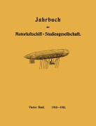 Cover-Bild zum Titel 'Jahrbuch der Motorluftschiff-Studiengesellschaft' von 'R. Assmann, L. Prandtl, O. Föppl, Paul Daimler'