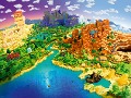 Cover-Bild zum Titel 'Erwachsenenpuzzle 1500 Teile - World of Minecraft' von ''
