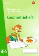 Cover-Bild zum Titel 'Denken und Rechnen. Geometrieheft 3/4. Allgemeine Ausgabe' von 'Maria Wichmann, Gudrun Buschmeier'