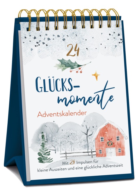 Tisch-Adventskalender '24 Glücksmomente' - 
