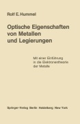 Cover-Bild zum Titel 'Optische Eigenschaften von Metallen und Legierungen' von 'Rolf E. Hummel'