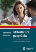 Cover-Bild zum Titel 'Mitarbeitergespräche' von 'Rüdiger Hossiep, Wolfram Berndt, Jennifer Esther Zens'