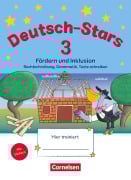 Cover-Bild zum Titel 'Deutsch-Stars 3. Schuljahr. Fördern und Inklusion - Übungsheft. Mit Lösungen' von 'Ruth Dolenc-Petz, Eva Nagai, Barbara Eiband'