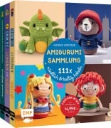 Cover-Bild zum Titel 'Meine große Amigurumi-Sammlung - 111x niedlich & kultig häkeln' von 'Amigurumipatterns. Net, Alexandra Schwarz, Linda Urbanneck, Inga Borges'