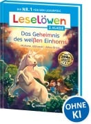 Cover-Bild zum Titel 'Leselöwen 2. Klasse - Das Geheimnis des weißen Einhorns' von 'Marlene Jablonski'