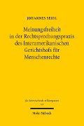 Cover-Bild zum Titel 'Meinungsfreiheit in der Rechtsprechungspraxis des Interamerikanischen Gerichtshofs für Menschenrechte' von 'Johannes Seidl'