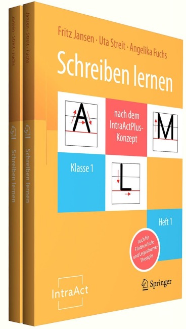 Schreiben lernen nach dem IntraActPlus-Konzept - Fritz Jansen, Uta Streit, Angelika Fuchs
