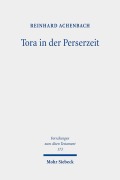 Cover-Bild zum Titel 'Tora in der Perserzeit' von 'Reinhard Achenbach'