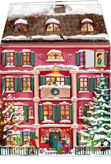 Aufstell-Adventskalender - Mein buntes Weihnachtshaus - 