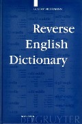 Reverse English Dictionary - Gustav Muthmann