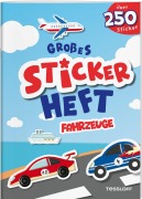 Cover-Bild zum Titel 'Großes Stickerheft. Fahrzeuge' von ''