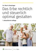 Cover-Bild zum Titel 'Das Erbe rechtlich und steuerlich optimal gestalten' von 'Otto N. Bretzinger'