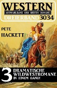 Cover-Bild zum Titel 'Western Dreierband 3034' von 'Pete Hackett'