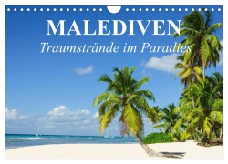 Malediven - Traumstrände im Paradies (Wandkalender 2026 DIN A4 quer), CALVENDO Monatskalender - Elisabeth Stanzer