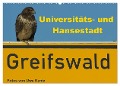 Univeritäts- und Hansestadt Greifswald (Wandkalender 2025 DIN A2 quer), CALVENDO Monatskalender - Uwe Kantz