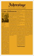 Cover-Bild zum Titel 'Jahrestage 3' von 'Uwe Johnson'