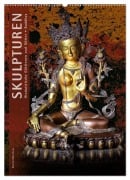 SKULPTUREN Hinduistische Göttinnen und Götter ¿ Buddhas (Wandkalender 2026 DIN A2 hoch), CALVENDO Monatskalender - Bernd Maertens
