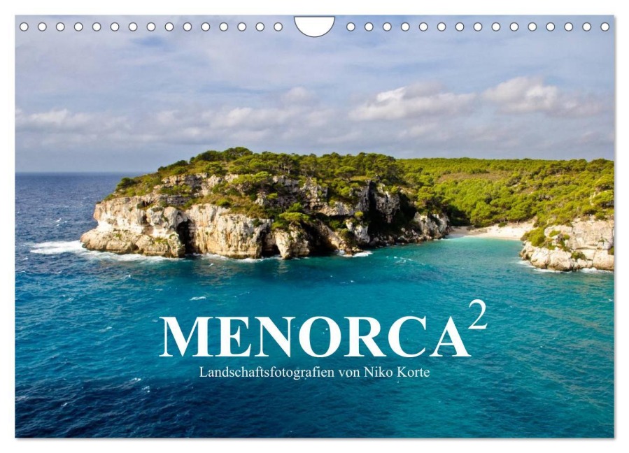 MENORCA 2 - Landschaftsfotografien von Niko Korte (Wandkalender 2026 DIN A4 quer), CALVENDO Monatskalender - Niko Korte